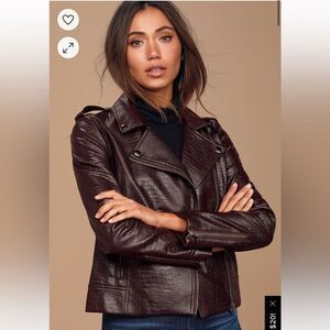 BB Dakota Dark Brown Leather Jacket